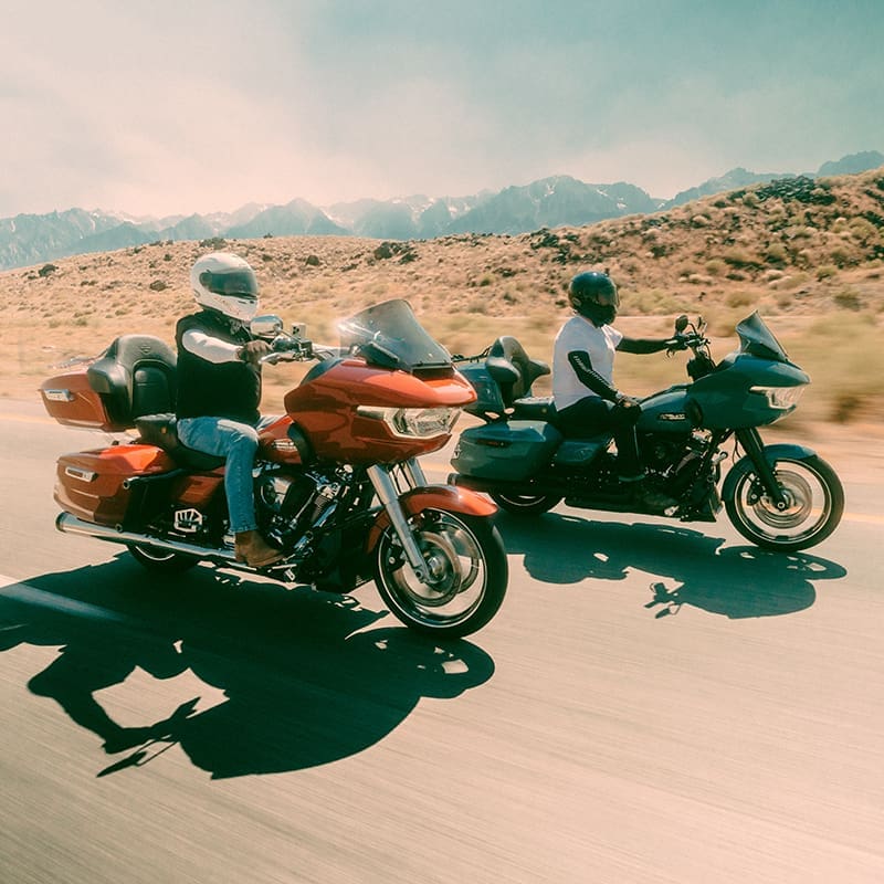 Riders on the open road